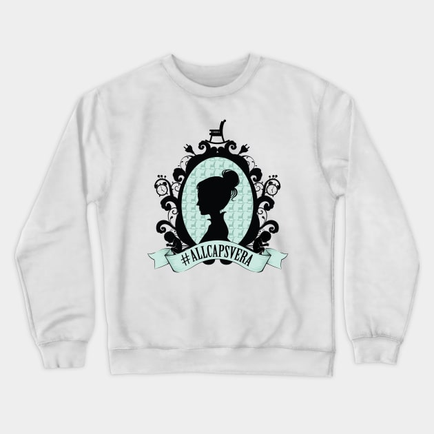 VERA #3 by Meghan Malone Crewneck Sweatshirt by TEEN CREEPS